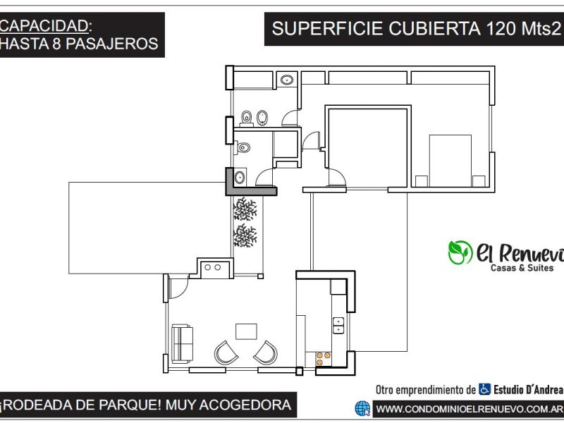 El Paraiso || El Renuevo - Casas y Suites. Locaciones temporarias. ¡Abierto todo el año!